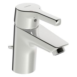 Hansa Paleno Einhebel-Waschtischarmatur, Standmontage, DN 15, Ausladung 103mm, mit Zugs... HANSA-56352203 4057304011986 (Abb. 1)