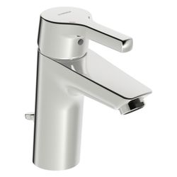 Hansa Paleno XL Einhebel-Waschtischarmatur Standmontage, mit Zugstangen-Ablaufgarnitur,... HANSA-56412203 4057304012099 (Abb. 1)