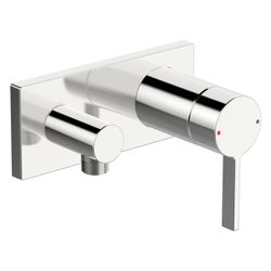 Hansa Loft Einhebelmischer Fertigmontageset für Brausebatterie 5763 Rosette eckig 4.0 P... HANSA-57639583 4057304014857 (Abb. 1)