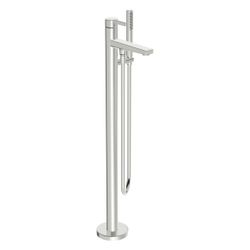Hansa Loft Einhebelmischer Badebatterie mit Standrohr, Rosette rund, Ausladung 197mm, D... HANSA-57762073 4015474263420 (Abb. 1)