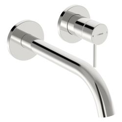 Hansa Public Waschtisch-Einhebelmischer Fertigmontageset, Wandmontage, Ausladung 160-22... HANSA-57942131 4057304022456 (Abb. 1)