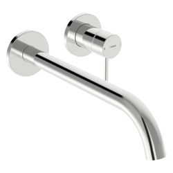 Hansa Public Waschtisch-Einhebelmischer Fertigmontageset, Wandmontage, Ausladung 300mm,... HANSA-57962131 4057304022500 (Abb. 1)