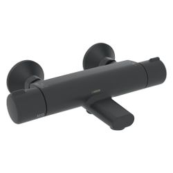 Hansa Micra Wannenfüll- und Brausebatterie, Ausladung 159mm, DN 15, Matt-Schwarz, 581... HANSA-5816217133 4057304015731 (Abb. 1)