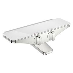 Hansa Emotion Wannenfüll- und Brausebatterie, Ausladung 137mm, DN 15, Chrom/Weiß, 586... HANSA-5864217182 4057304008733 (Abb. 1)