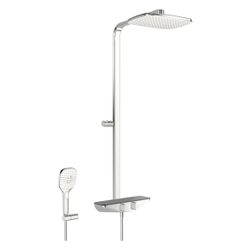 Hansa Emotion Regenbrause-Duscharmatur 5865 3-strahlig DN15 Chrom/Grau... HANSA-5865017184 4057304008436 (Abb. 1)