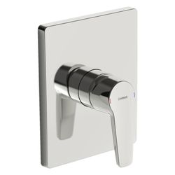 Hansa Polo Einhebelmischer Fertigmontageset für Brausebatterie 8061 Rosette eckig Chrom... HANSA-80619093 4057304003806 (Abb. 1)