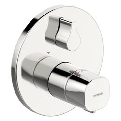 Hansa Living Fertigmontageset für Brausebatterie 8113 Rosette rund Chrom... HANSA-81139552 4015474278974 (Abb. 1)