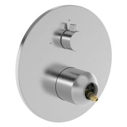 Hansa Fertigmontageset für zwei Abgänge, Unterputz, Einhebelmischer, Rosette rund, St... HANSA-8260902080 4057304024542 (Abb. 1)