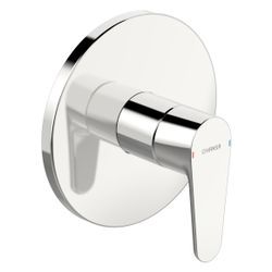 Hansa Vantis Einhebelmischer Fertigset für Brause-Batterie 8261 Rosette rund Chrom 4.0 ... HANSA-82619063 4057304017339 (Abb. 1)