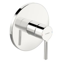 Hansa Vantis Einhebelmischer Fertigset für Brause-Batterie 8261 Rosette rund Chrom Pinh... HANSA-82619067 4057304017346 (Abb. 1)