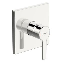Hansa Ronda Einhebelmischer Fertigmontageset für Brausebatterie 8386 Rosette eckig Chro... HANSA-83869583 4015474287136 (Abb. 1)