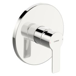 Hansa Ligna Einhebelmischer Fertigmontageset für Brausebatterie 8387 Rosette rund Chrom... HANSA-83879503 4015474278882 (Abb. 1)