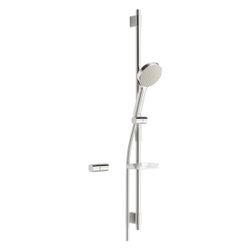 Hansa ActiveJet Wandstangengarnitur, 1-strahlig, Chrom/Hellgrau, 84370110... HANSA-84370110 4057304005107 (Abb. 1)