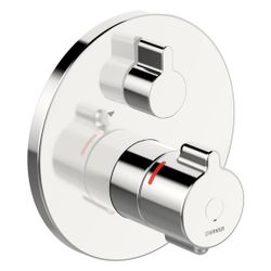 Hansa Clinica Fertigmontageset für Wanne/Brause, Rosette rund, Chrom, 88629085... HANSA-88629085 4057304012549 (Abb. 1)