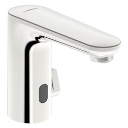 Hansa Electra Safety Waschtischarmatur, Standmontage, Sensor, Bluetooth, 3V, Chrom, 926... HANSA-92602219 4057304019333 (Abb. 1)