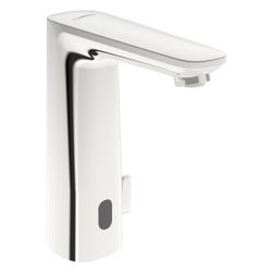 Hansa Electra Waschtischarmatur, Standmontage, berührungslos, Bluetooth, 3V, Chrom, 930... HANSA-93002219 4057304019494 (Abb. 1)