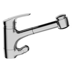 Hansa Mix Einhebel-Küchenarmatur mit Spülmaschinenventil, Kupferrohr 2-strahlig, Chrom,... HANSA-01392183 4015474276666 (Abb. 1)