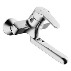 Hansa Mix Einhebel-Waschtisch- und Küchenarmatur, Ausladung 235mm, DN 15, Chrom, 019481... HANSA-01948183 4015474271371 (Abb. 1)