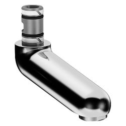 Hansa Auslauf, Länge 86mm, Ausladung 86mm, Chrom, 02682000... HANSA-02682000 4015474267329 (Abb. 1)