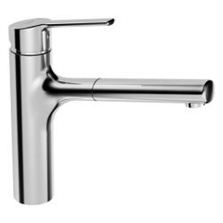 Hansa Ronda Einhebel-Küchenarmatur, Ausladung 200mm, DN 15, Chrom, 03342273... HANSA-03342273 4015474263185 (Abb. 1)