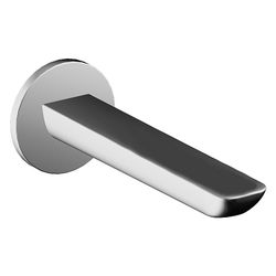 Hansa Ligna Auslauf, Rosette eckig/rund, Länge 180mm, Ausladung 180mm, DN 15, Chrom, 06... HANSA-06822102 4015474250031 (Abb. 1)