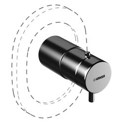 Hansa Rohbauset Brause-Thermostatbatterie, 08220100... HANSA-08220100 4015474160774 (Abb. 1)