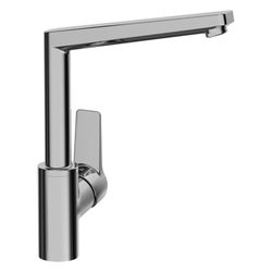Hansa Twist Einhebel-Küchenarmatur, Niederdruck, Kupferrohr Ausladung 193mm, DN 15, Chr... HANSA-09221103 4015474274860 (Abb. 1)