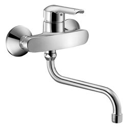 Hansa Vantis Einhebelmischer Küchenarmatur 5253 Ausladung 200mm DN15 Chrom... HANSA-52532103 4015474092556 (Abb. 1)