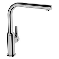 Hansa Ronda Einhebel-Küchenarmatur, Ausladung 217mm, DN 15, Chrom, 54912273... HANSA-54912273 4015474263086 (Abb. 1)