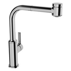 Hansa Ronda Einhebel-Küchenarmatur, Niederdruck, Kupferrohr 2-strahlig, Ausladung 221mm... HANSA-55231103 4015474261662 (Abb. 1)