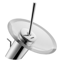 Hansa Murano Einhebelmischer Waschtischbatterie 5609 Zugstangenablaufgarnitur Ausladu... HANSA-5609210178 4015474064973 (Abb. 1)