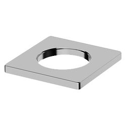 Hansa Living Rosette, 55x55mm, Chrom, 66360000... HANSA-66360000 4015474267909 (Abb. 1)