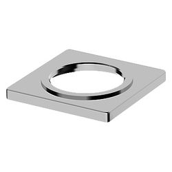 Hansa Living Rosette 6637 55x55mm Chrom... HANSA-66370000 4015474267916 (Abb. 1)