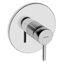 Hansa Vantis Einhebelmischer Fertigmontageset für Brausebatterie Style 8261 Rosette run... HANSA-82619077 4015474279261 (Abb. 1)