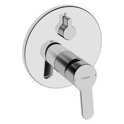 Hansa Primo Einhebelmischer Fertigmontageset für Wanne/Brause 8990 Rosette rund Chrom... HANSA-89909003 4015474278707 (Abb. 1)
