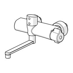 Hansa Clinica Waschtischbatterie 0886 6V, Bluetooth Ausladung 200mm Chrom... HANSA-08866202 4057304014444 (Abb. 1)