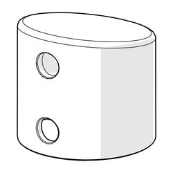 Hansa Sensorhalter, Chrom, 1006102V... HANSA-1006102V 6414150096907 (Abb. 1)