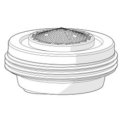 Hansa Luftsprudler, 4,6l/min, M24x1, 1013547V... HANSA-1013547V 6414150102974 (Abb. 1)