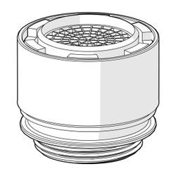 Hansa Luftsprudler und Schlüssel Oras Group, Cache, M24x1, C, 1014219V... HANSA-1014219V 6414150101380 (Abb. 1)