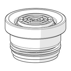 Hansa Luftsprudler und Schlüssel, PCA 1,2 gpm, Oras Group, Chrom, 1015437V... HANSA-1015437V 6414150102837 (Abb. 1)