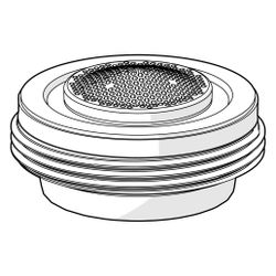 Hansa Luftsprudler für Oras Group, 8,0l/min, M24x1, 1016774V... HANSA-1016774V 6414150104527 (Abb. 1)