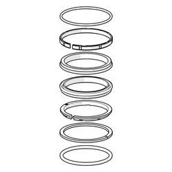 Hansa Dichtungskit für Oras Group, 1017137V... HANSA-1017137V 6414150103858 (Abb. 1)