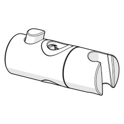 Hansa Schieber für Wandstange, Chrom, 1017138V... HANSA-1017138V 6414150103865 (Abb. 1)