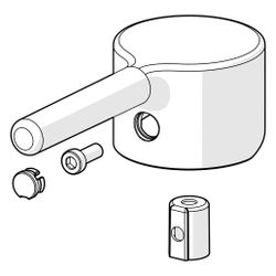 Hansa Vantis Style Bedienhebel, Chrom, 1017996V... HANSA-1017996V 4057304022180 (Abb. 1)