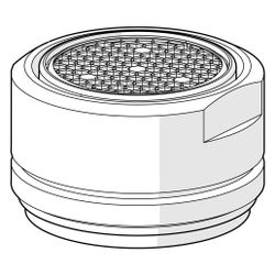 Hansa Luftsprudler für Oras Group, M24x1, 6,0l/min, Matt-Schwarz, 1018459V-33... HANSA-1018459V-33 6414150106101 (Abb. 1)