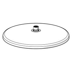 Hansa Kopfbrause, Stahl gebürstet, 300mm, 1018483V-80... HANSA-1018483V-80 6414150107467 (Abb. 1)