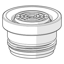 Hansa Luftsprudler für Neostrahl TT-IT, mit Schlüssel, Chrom, 1019171V... HANSA-1019171V 6414150106903 (Abb. 1)