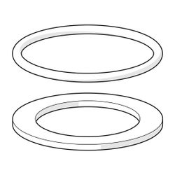 Hansa Dichtungen 48x33,5x2mm, 59902283... HANSA-59902283 4015474079540 (Abb. 1)