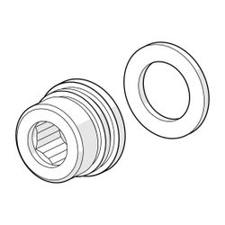 Hansa Sitz, Anschlussgröße G 1/2", Schlüsselweite 10, 59904618... HANSA-59904618 4015474167728 (Abb. 1)