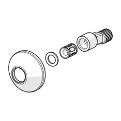 Hansa S-Anschluss, G 3/4" x G 1/2", Chrom, 59904793... HANSA-59904793 4015474171107 (Abb. 1)